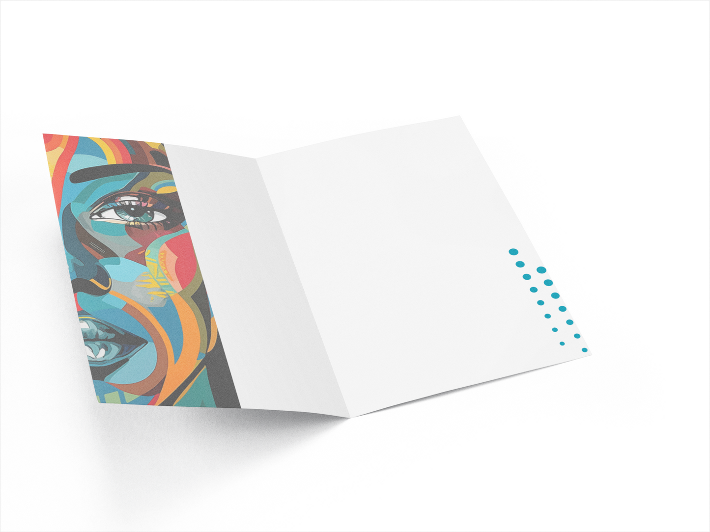 Greeting Card - All Colours Are One