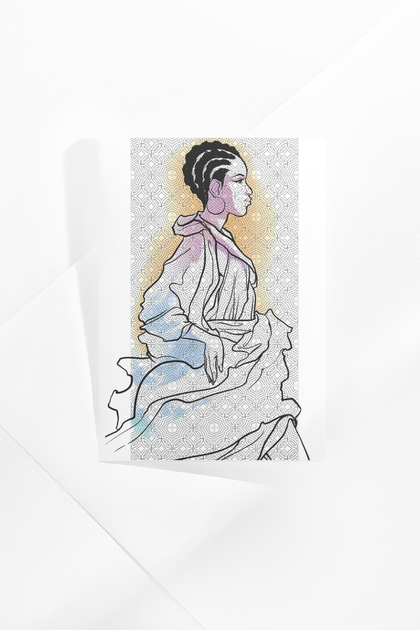 Greeting Card - Cornrow