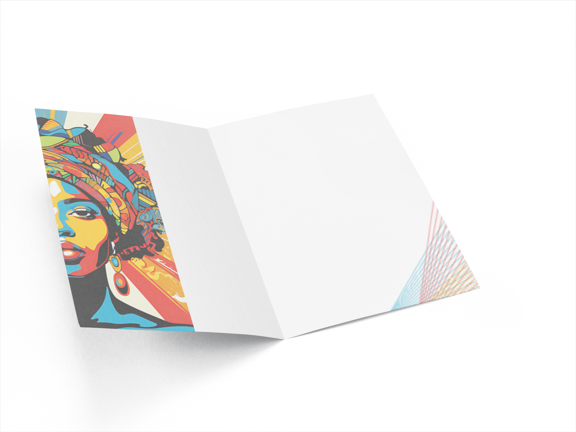 Birthday Card - Awesome Beauty