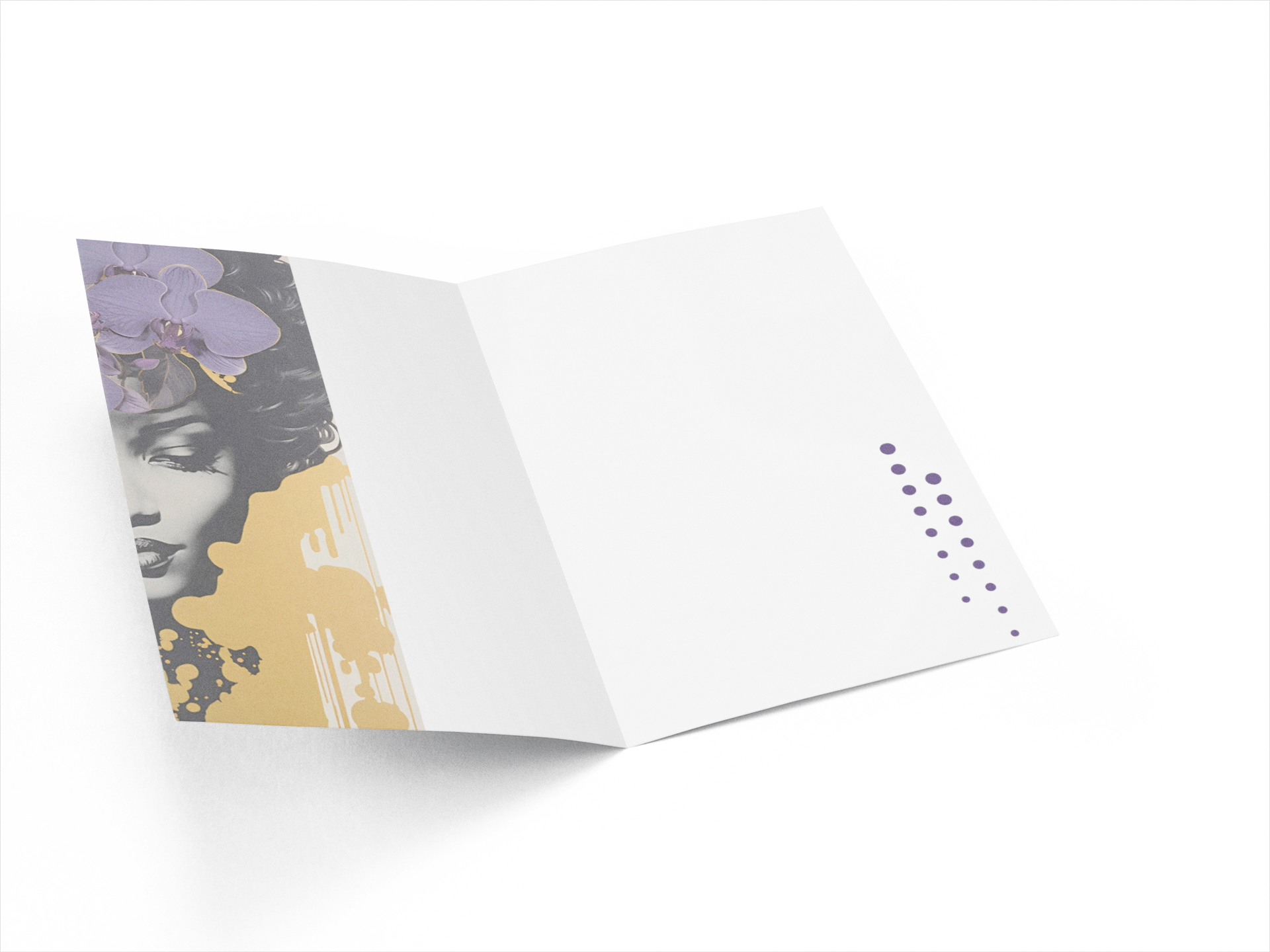 Birthday Card - Hint of Purple