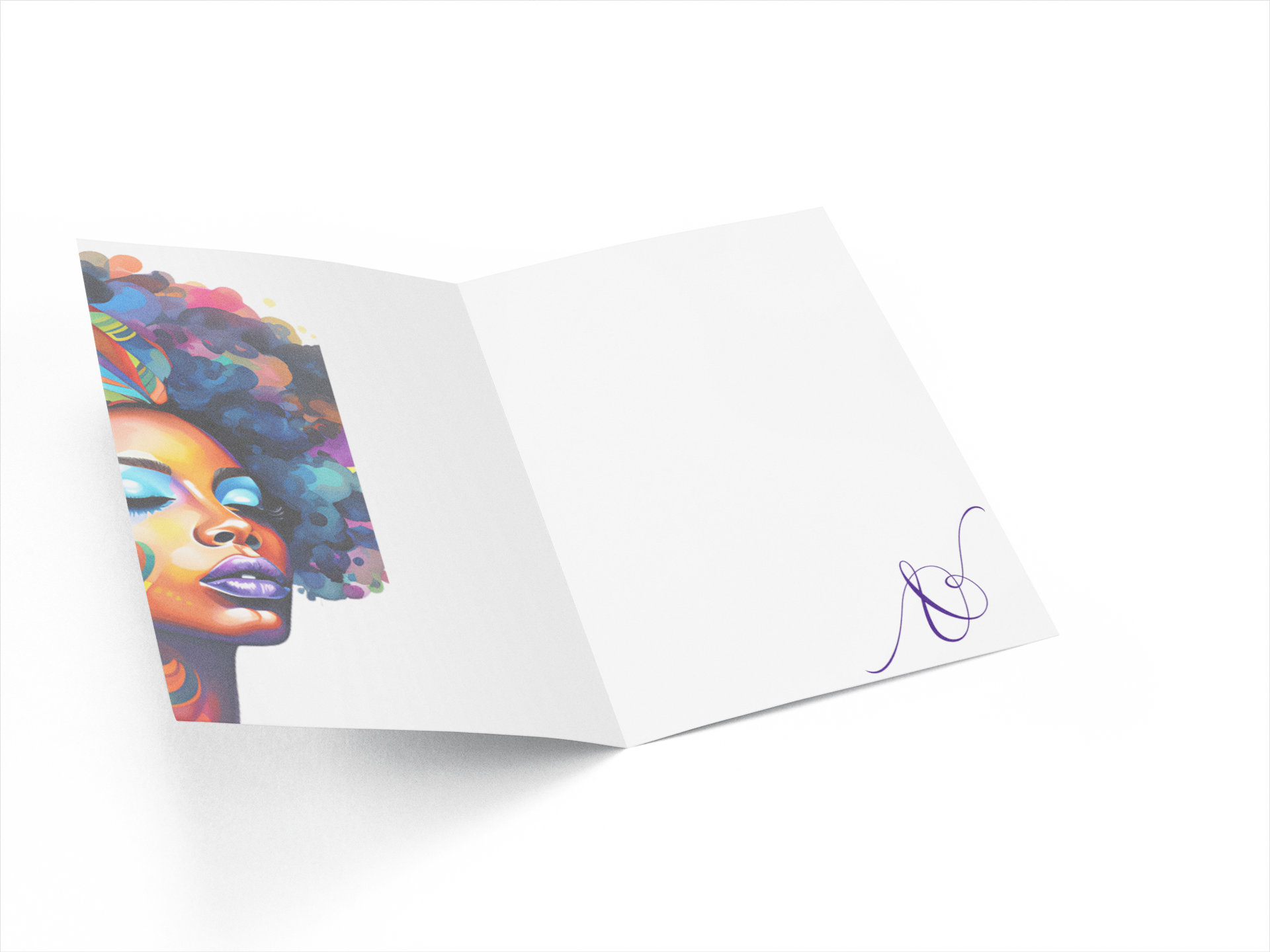 Birthday Card - Royaly Purple