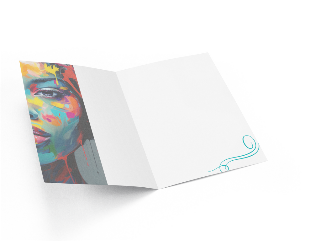 Greeting Card - Paints a Picture