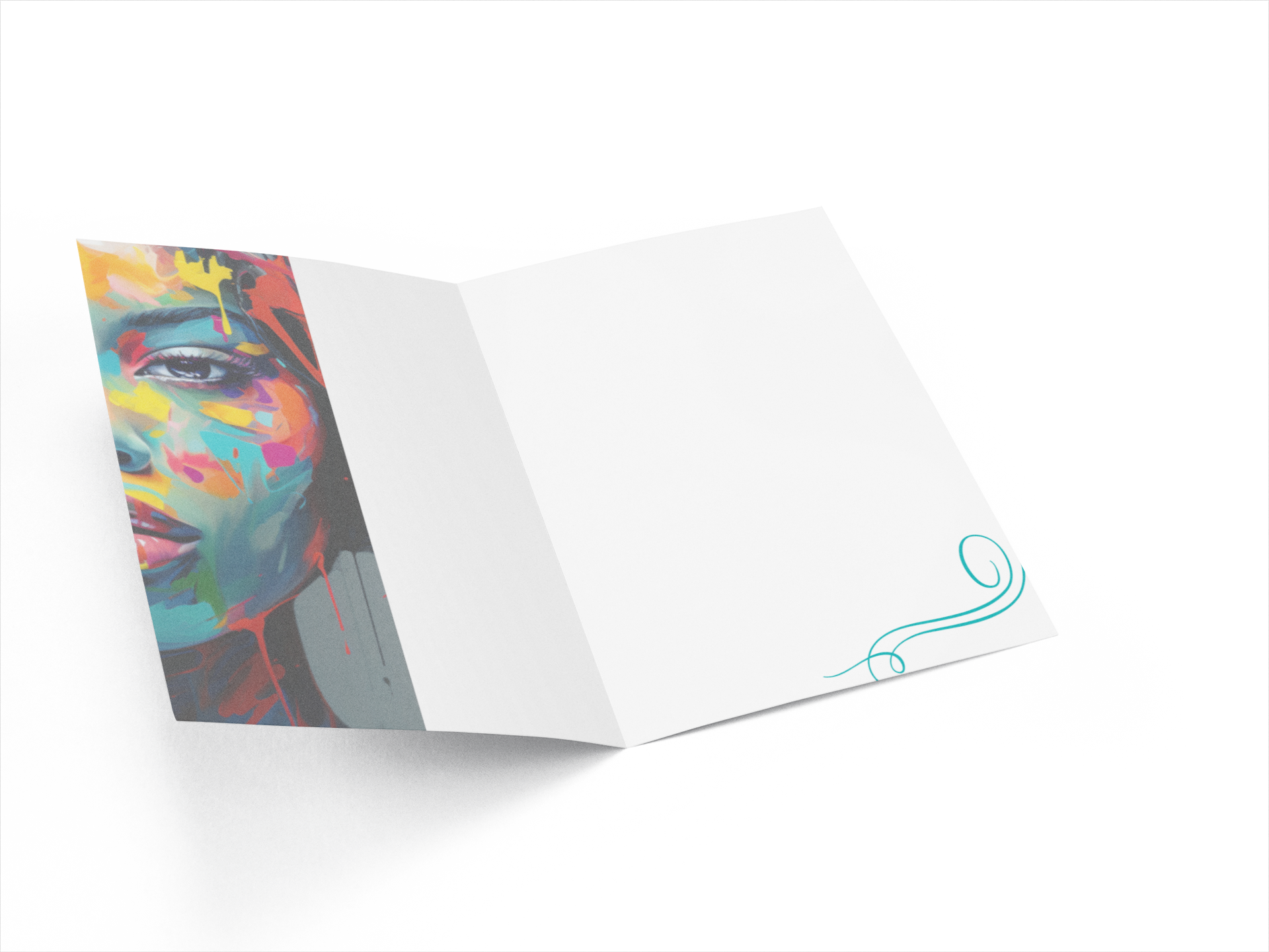 Greeting Card - Paints a Picture