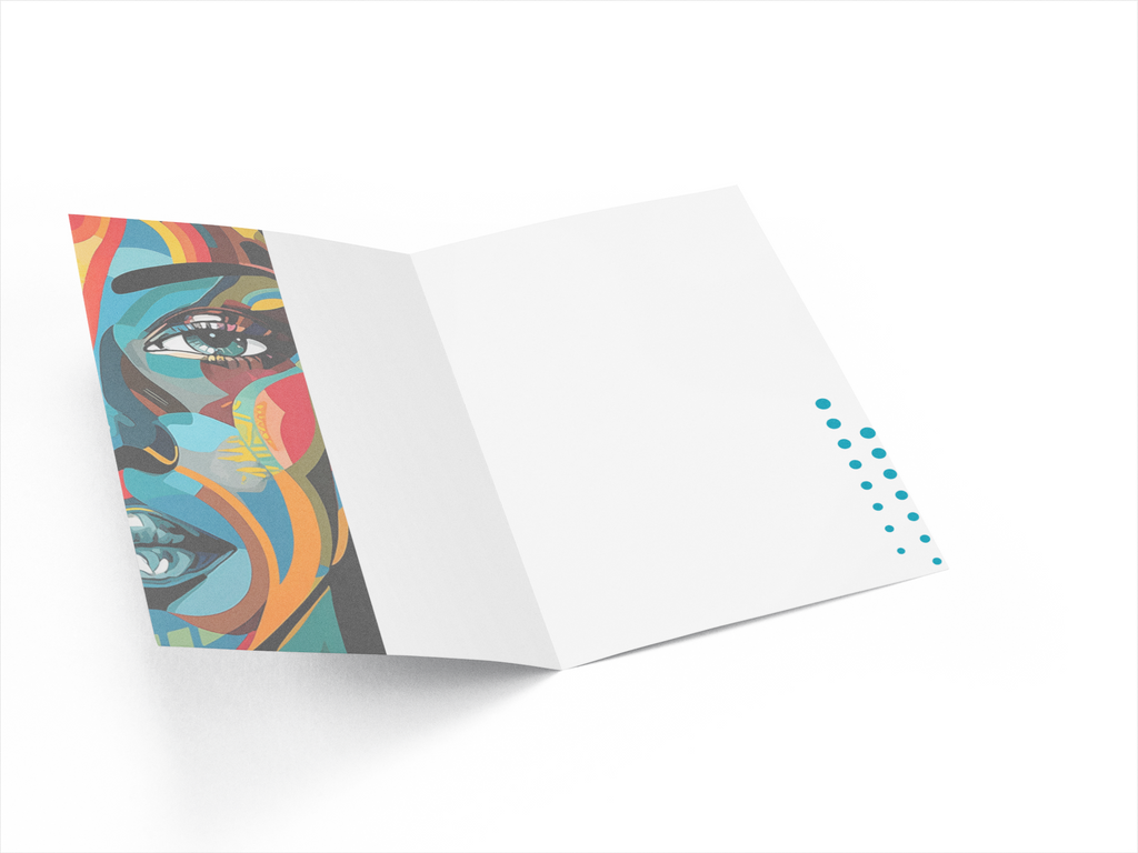 Greeting Card - All Colours Are One