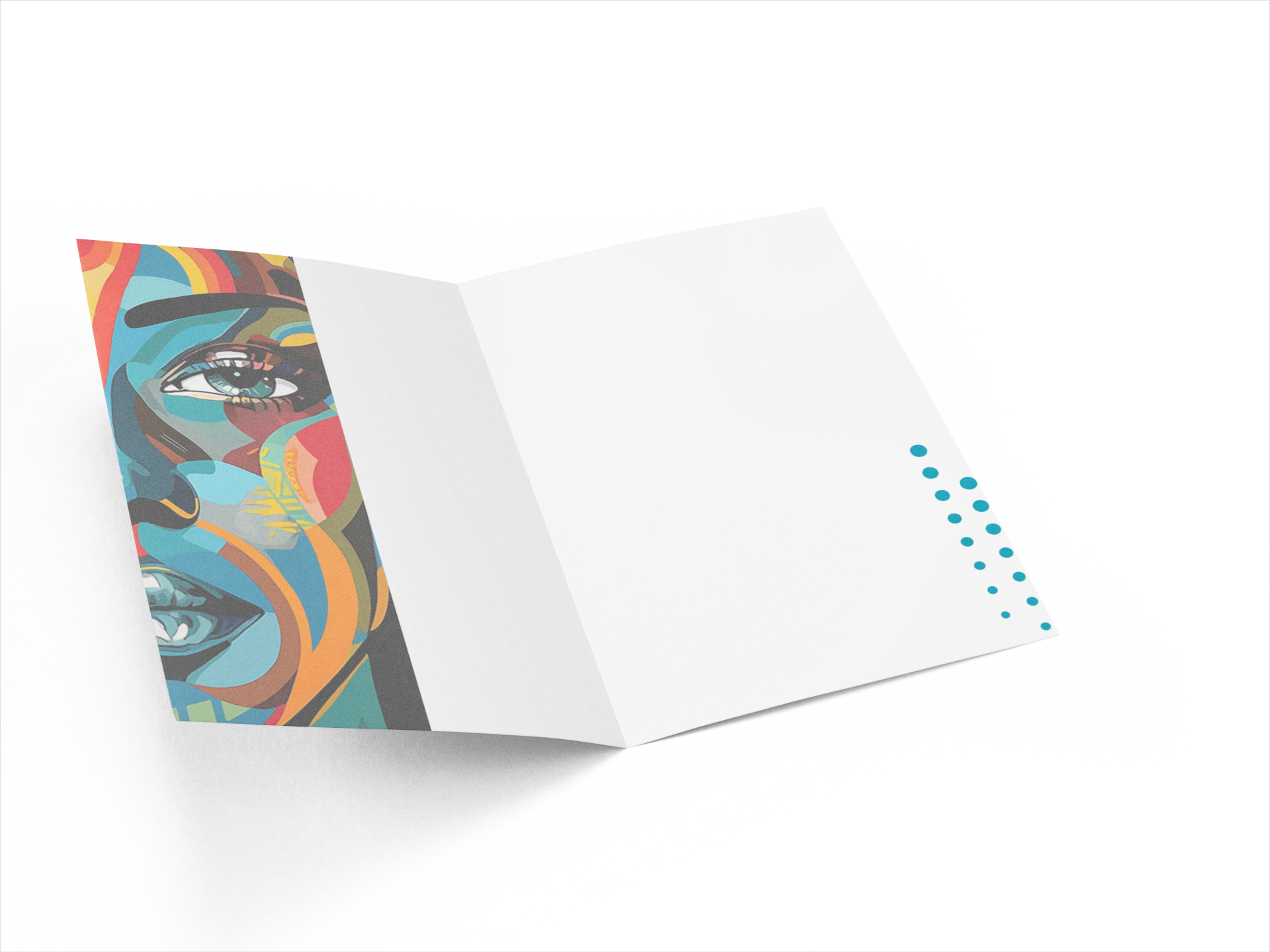 Greeting Card - All Colours Are One