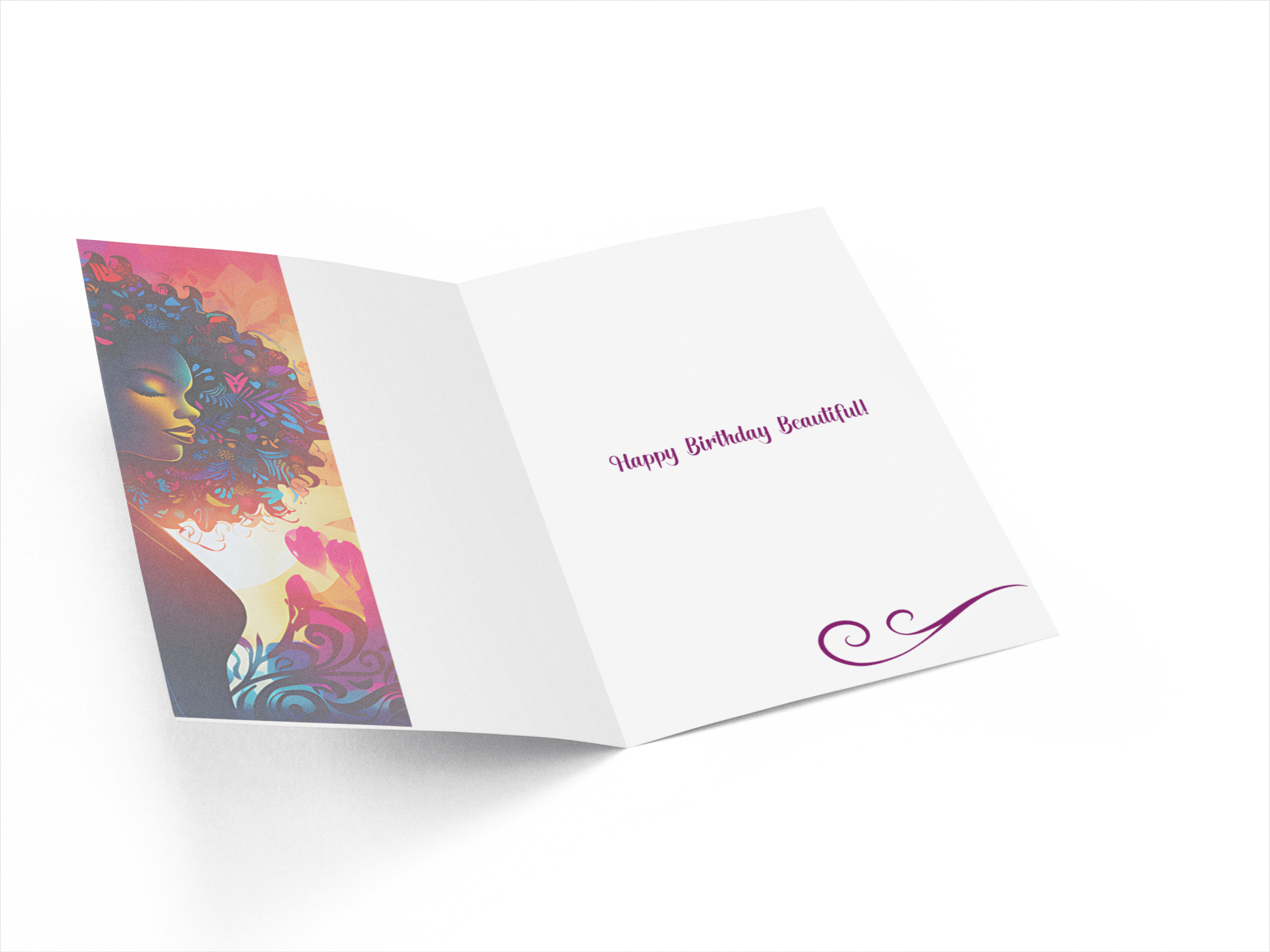 Birthday Card - Stillness