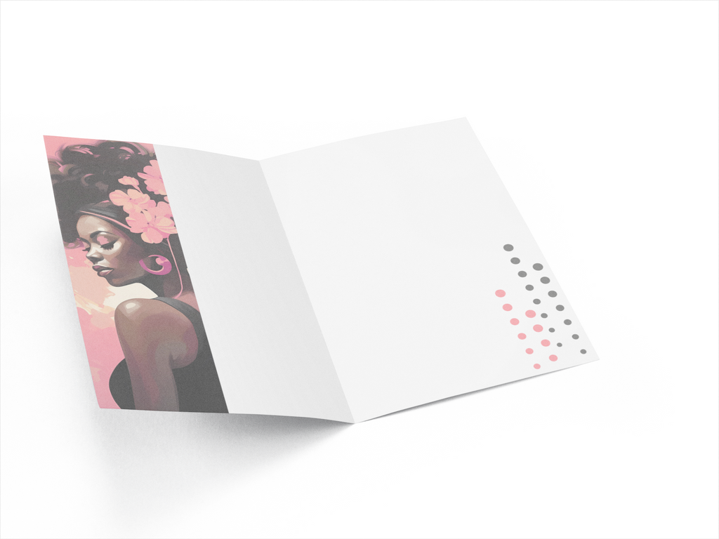 Birthday Card - Petals