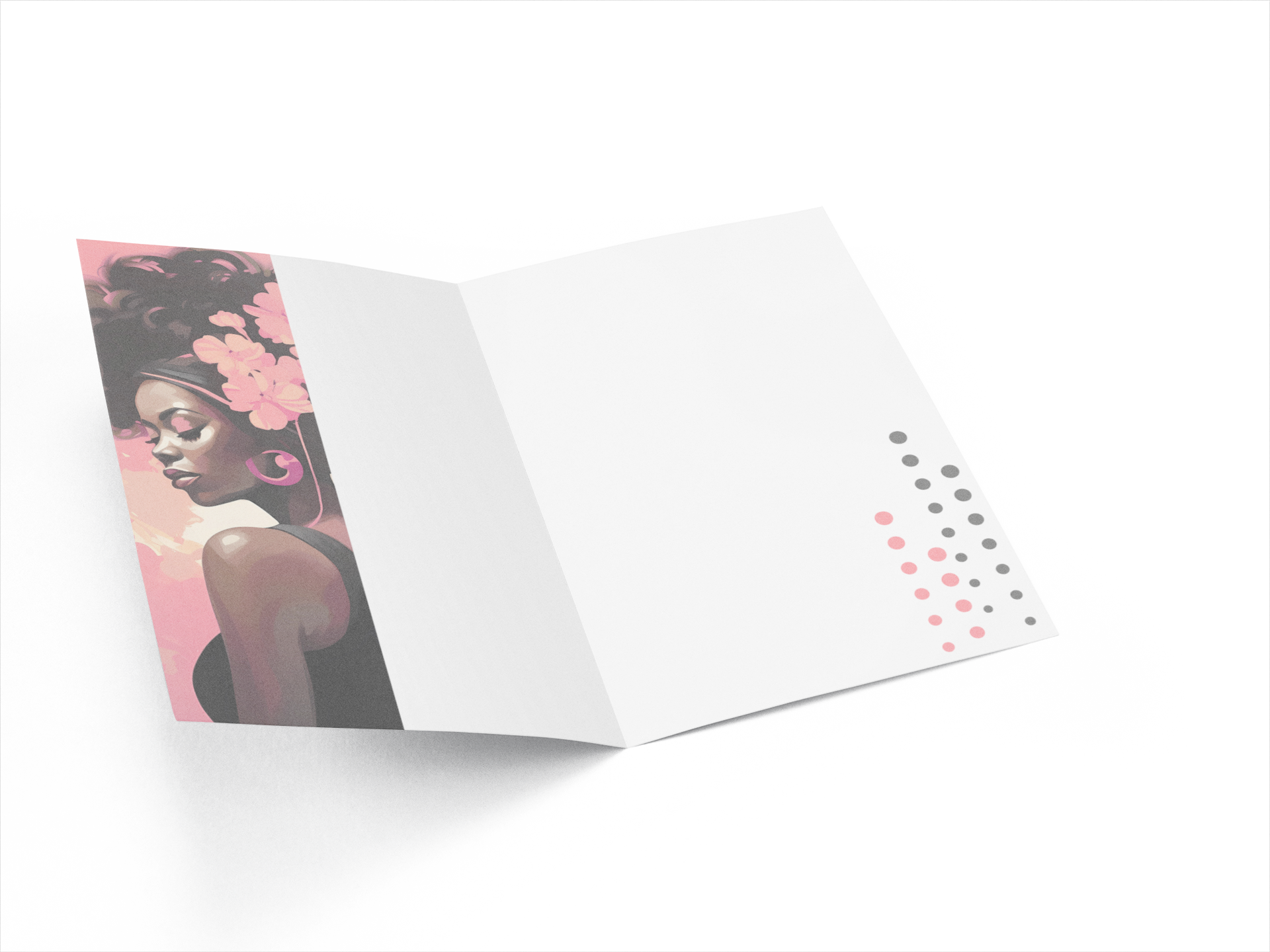 Birthday Card - Petals