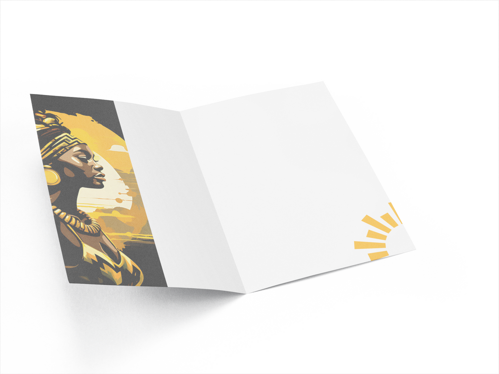 Greeting Card - Sunset