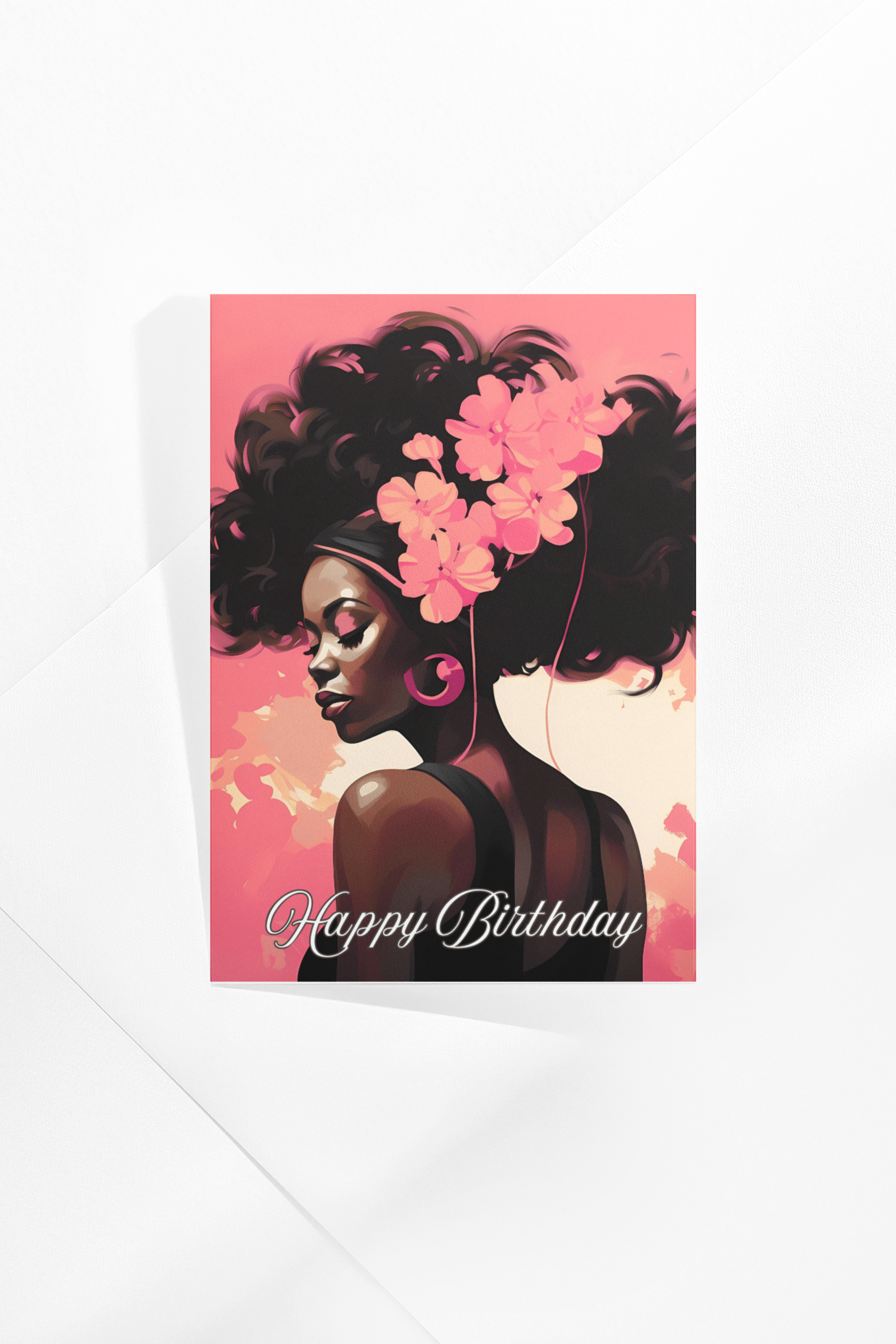 Birthday Card - Petals