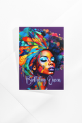Birthday Card - Royaly Purple