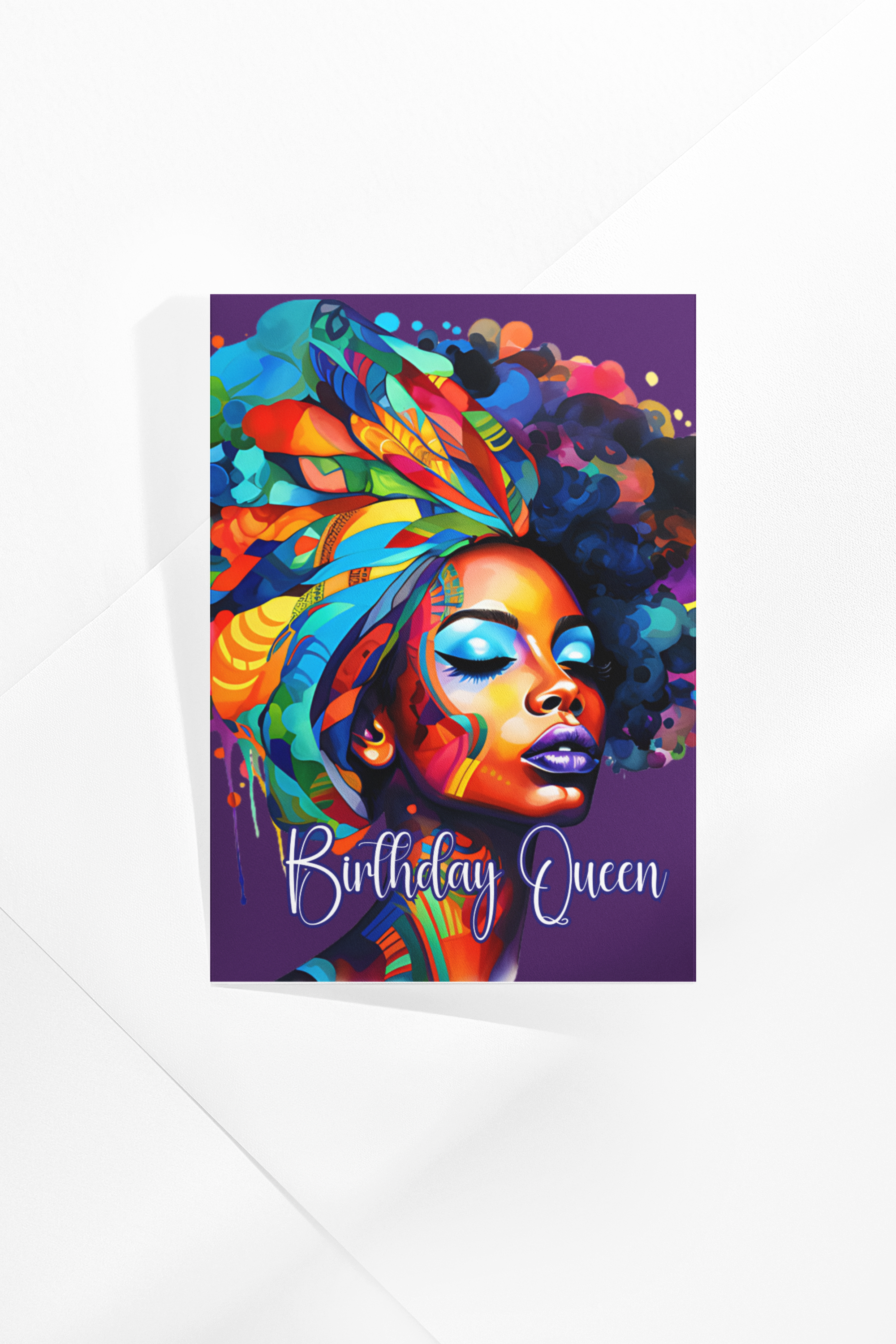 Birthday Card - Royaly Purple