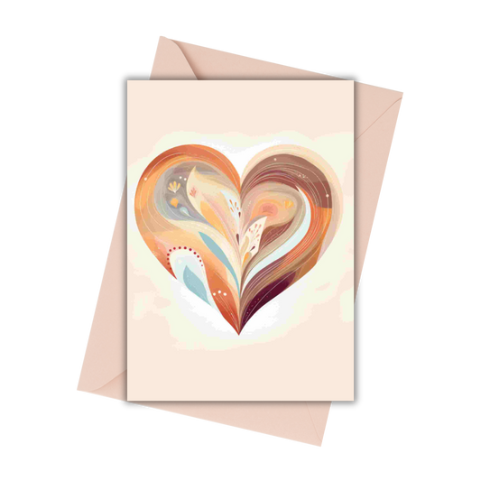 Heart of Nature Greeting Card