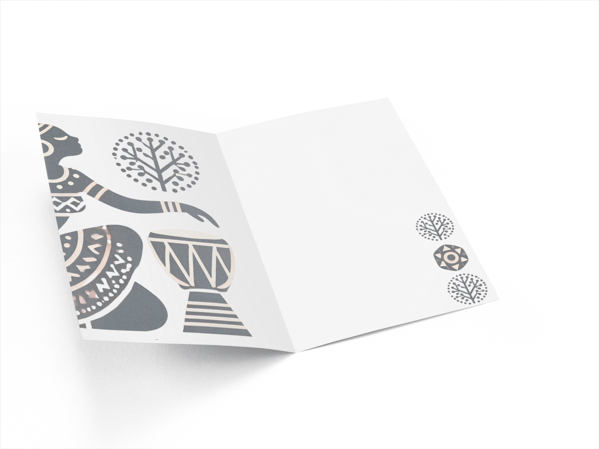 Mothers Day Card - Djembe