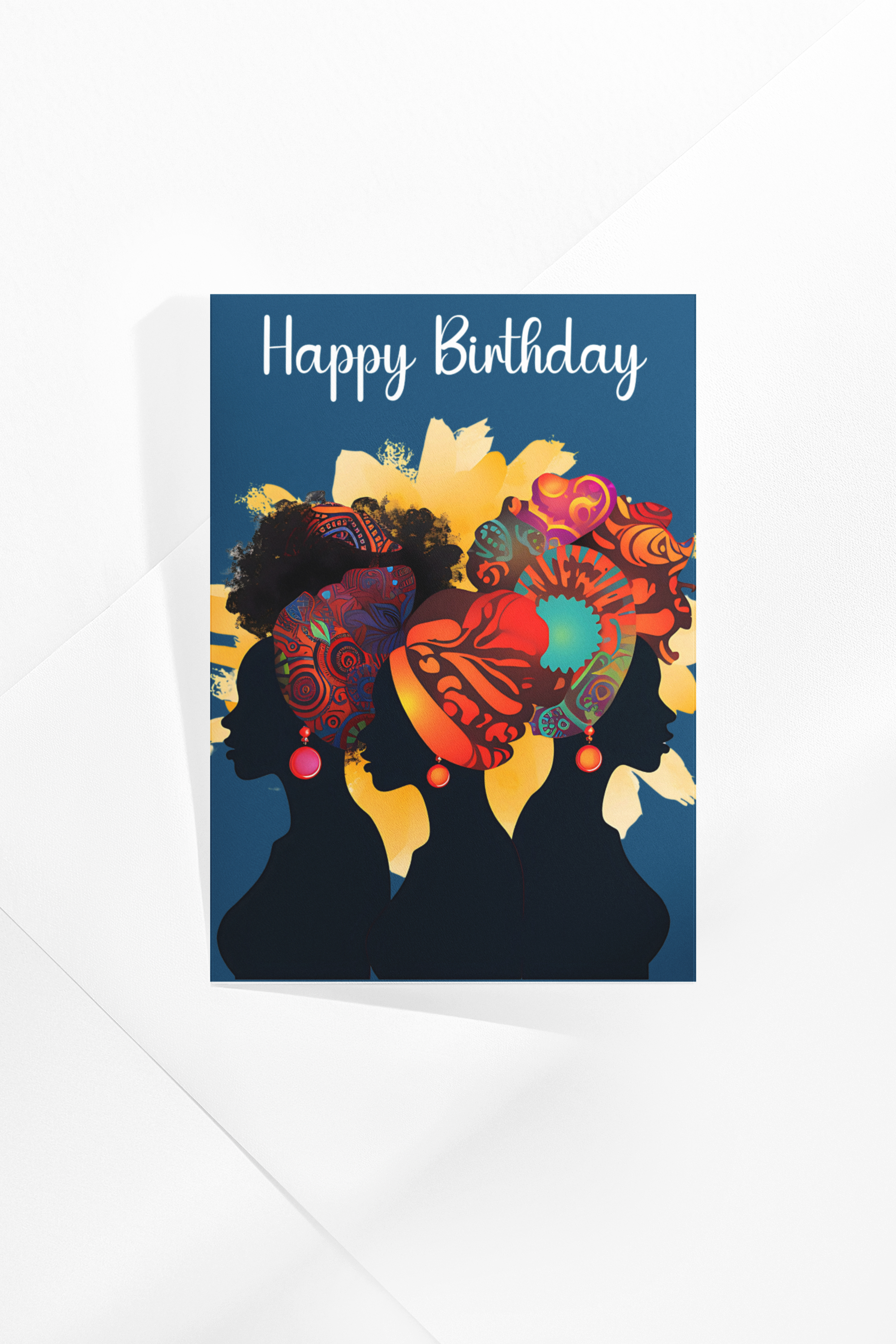 Birthday Card - Headdress