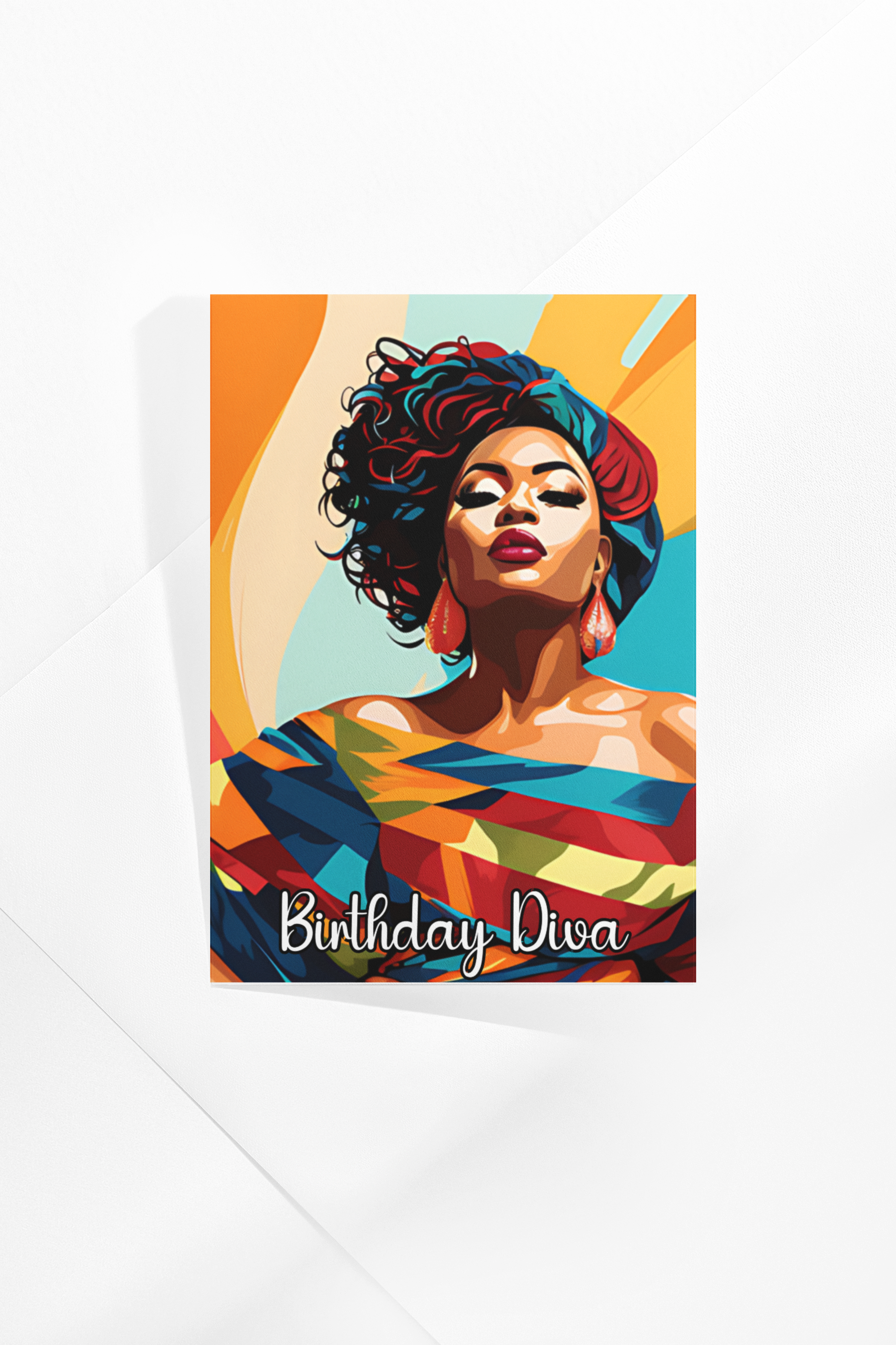 Birthday Card - Colours of Africa