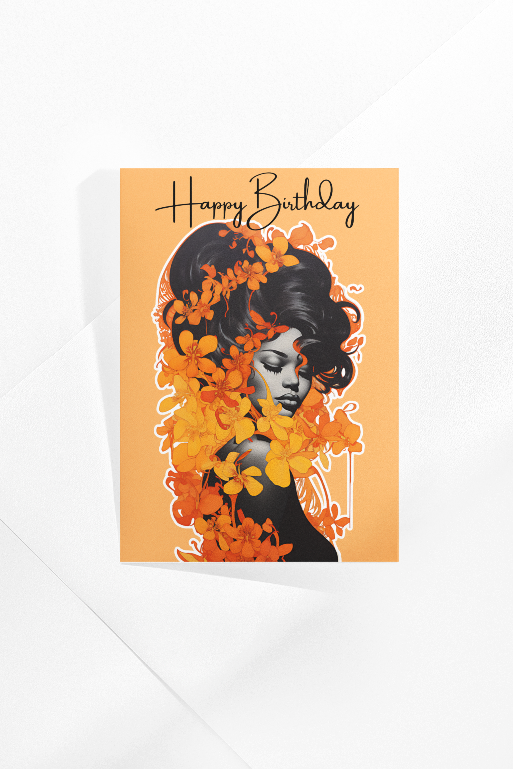 Birthday Card - Whisper of a Flower