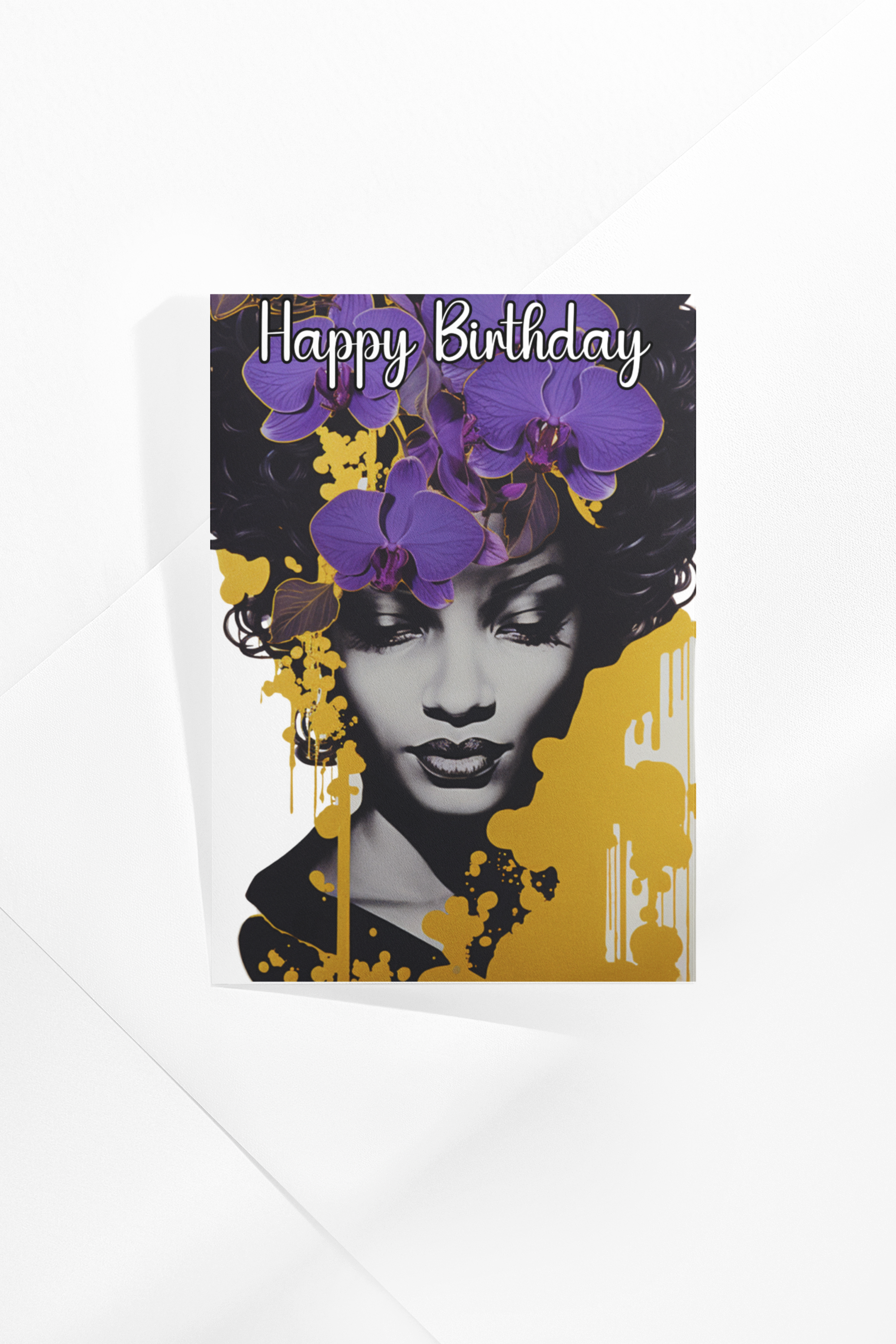 Birthday Card - Hint of Purple