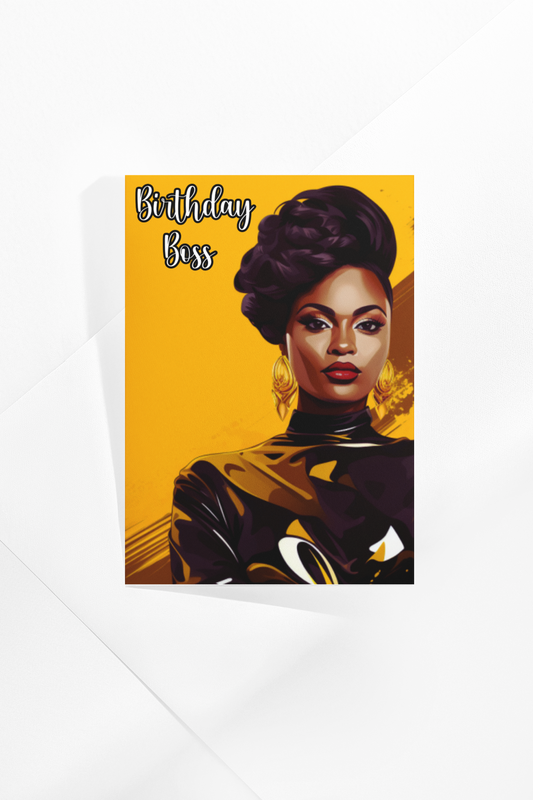 Birthday Card - Elegance