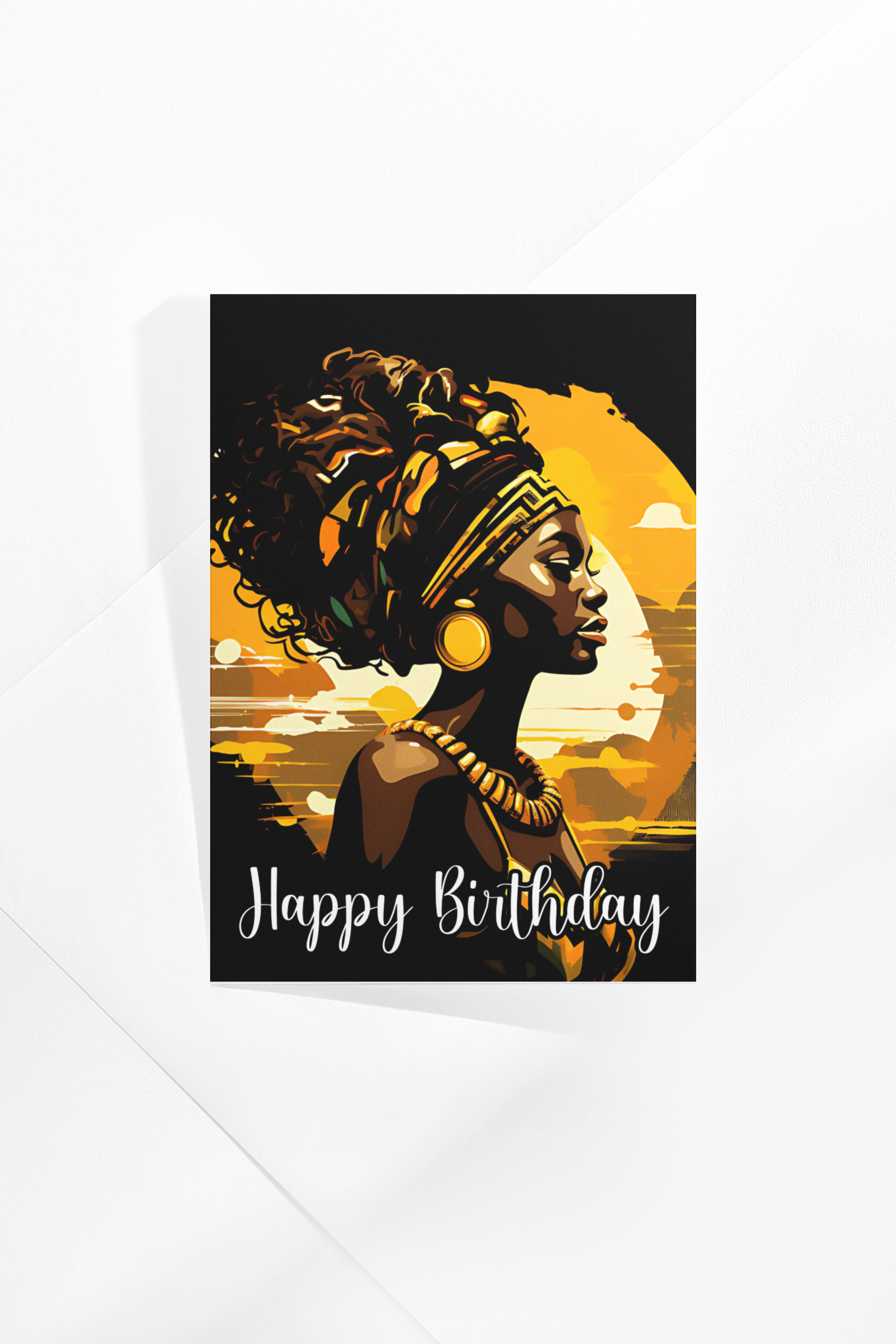 Greeting Card - Sunset