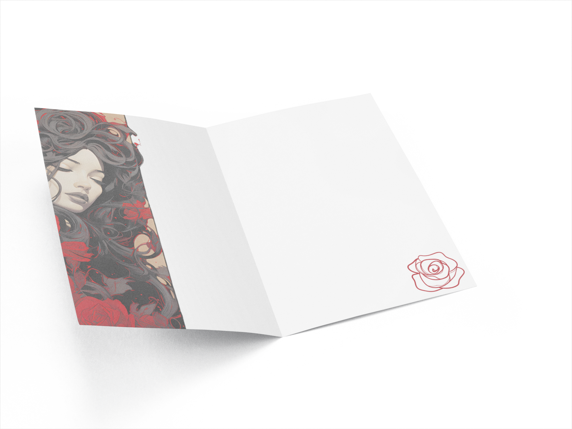 Birthday Card - Roses