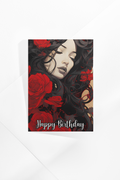 Birthday Card - Roses