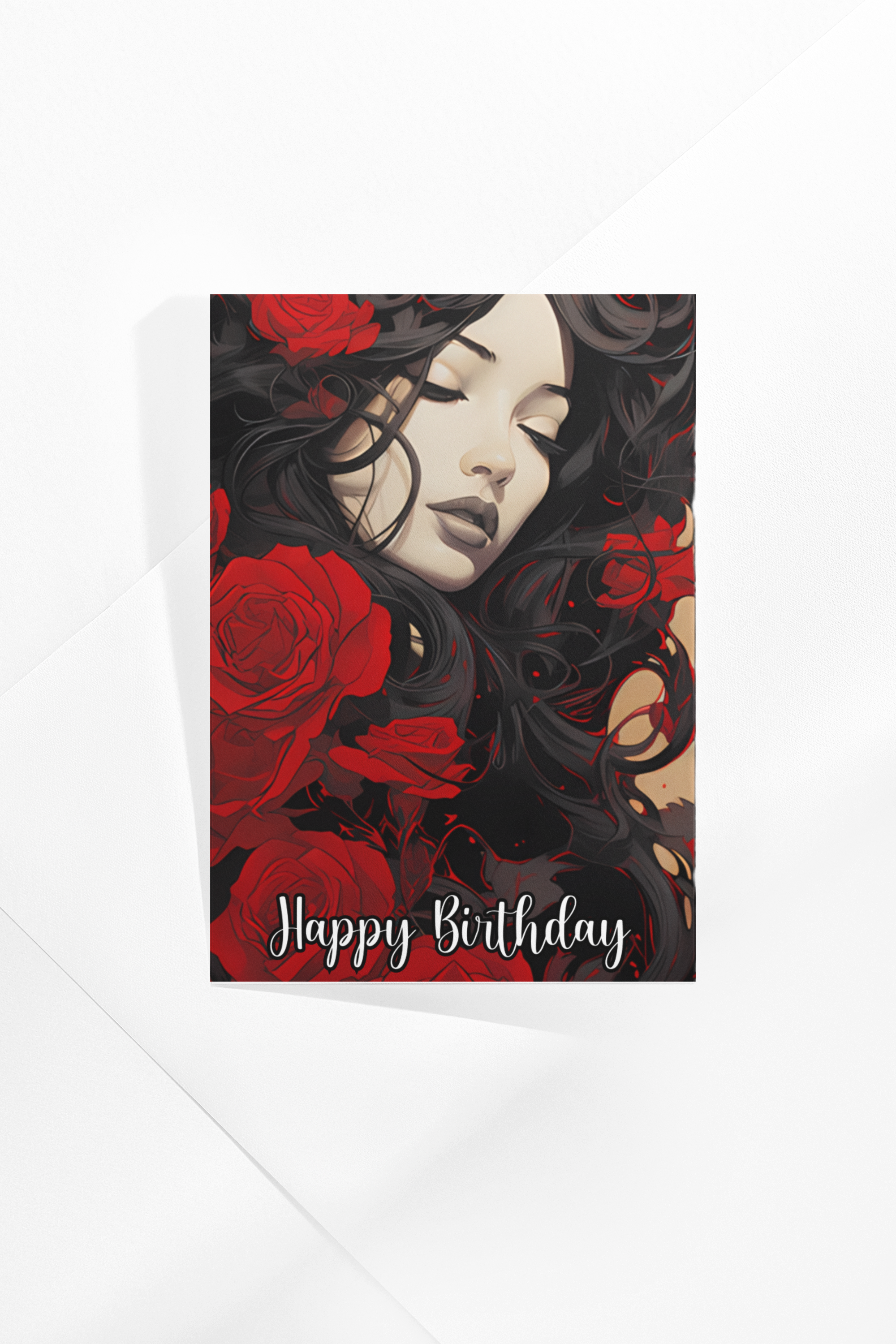 Birthday Card - Roses