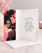 Blush Bloom Birthday Card