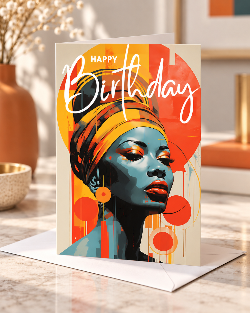 Bold Spirit Birthday Card