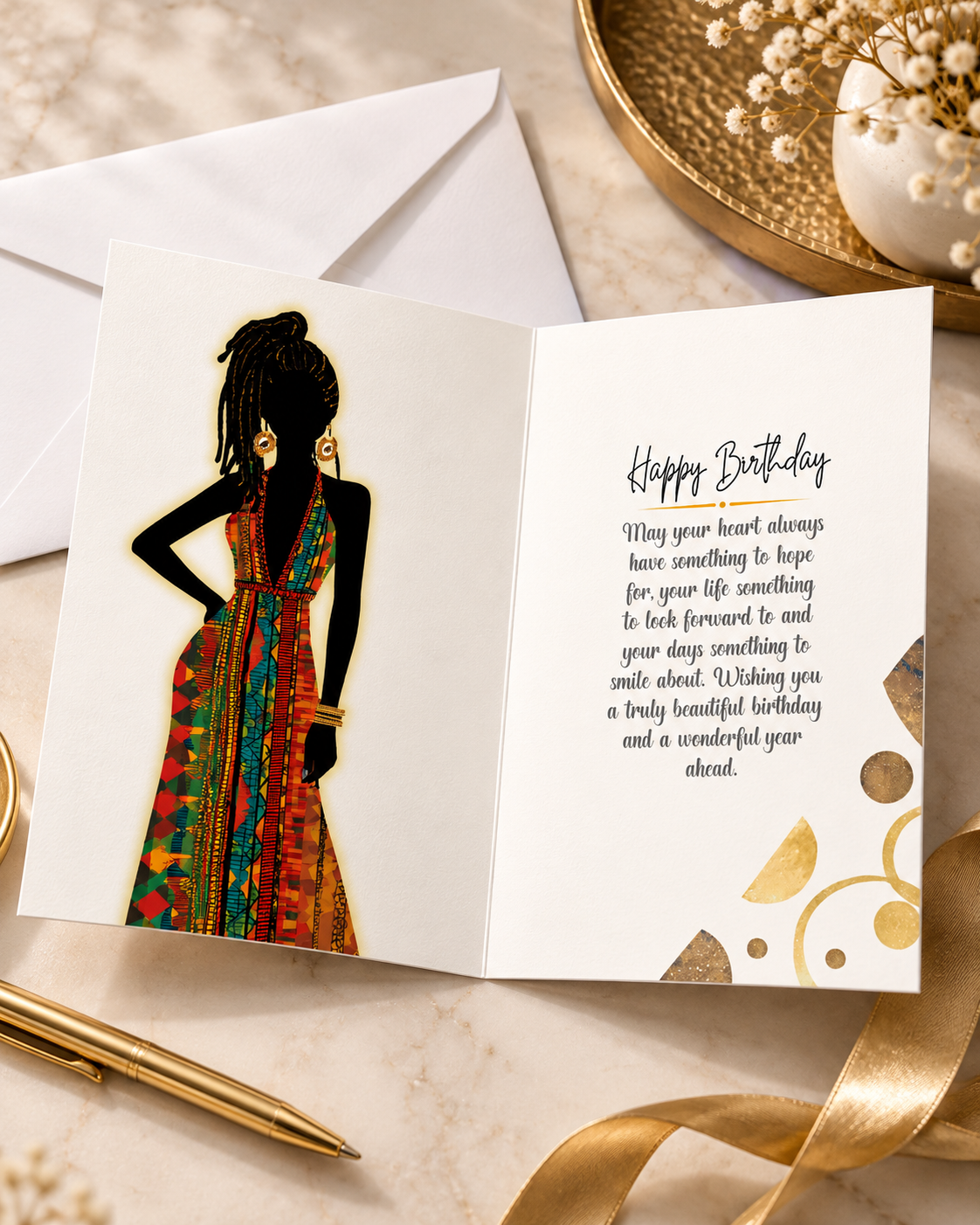 Beautiful Chapters Birthday Card
