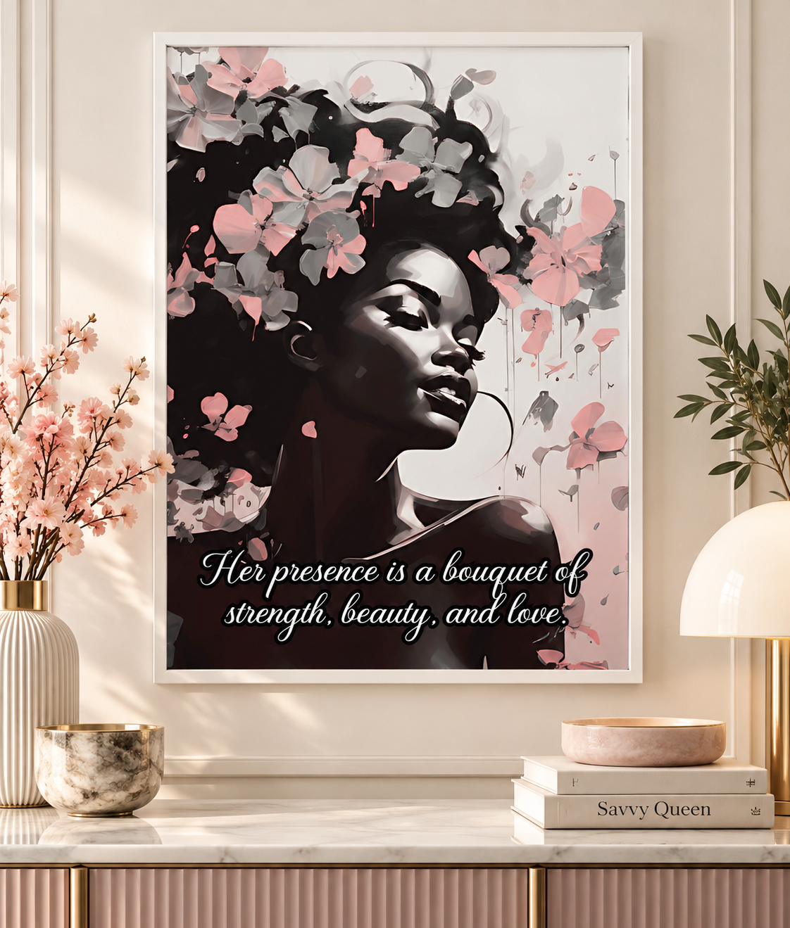 Beauty Bouquet Art Print