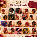 Birthday Card Stash – 20 Cards