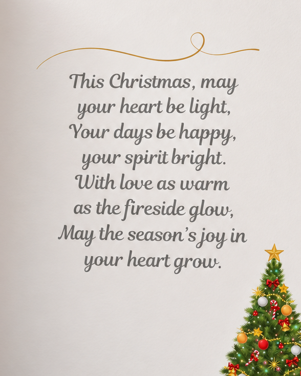 Magical Santa Sleigh Christmas Card