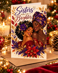 Sisters Make Life Brighter Christmas Card
