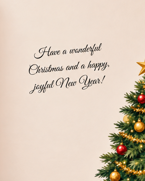 Santa Christmas Card