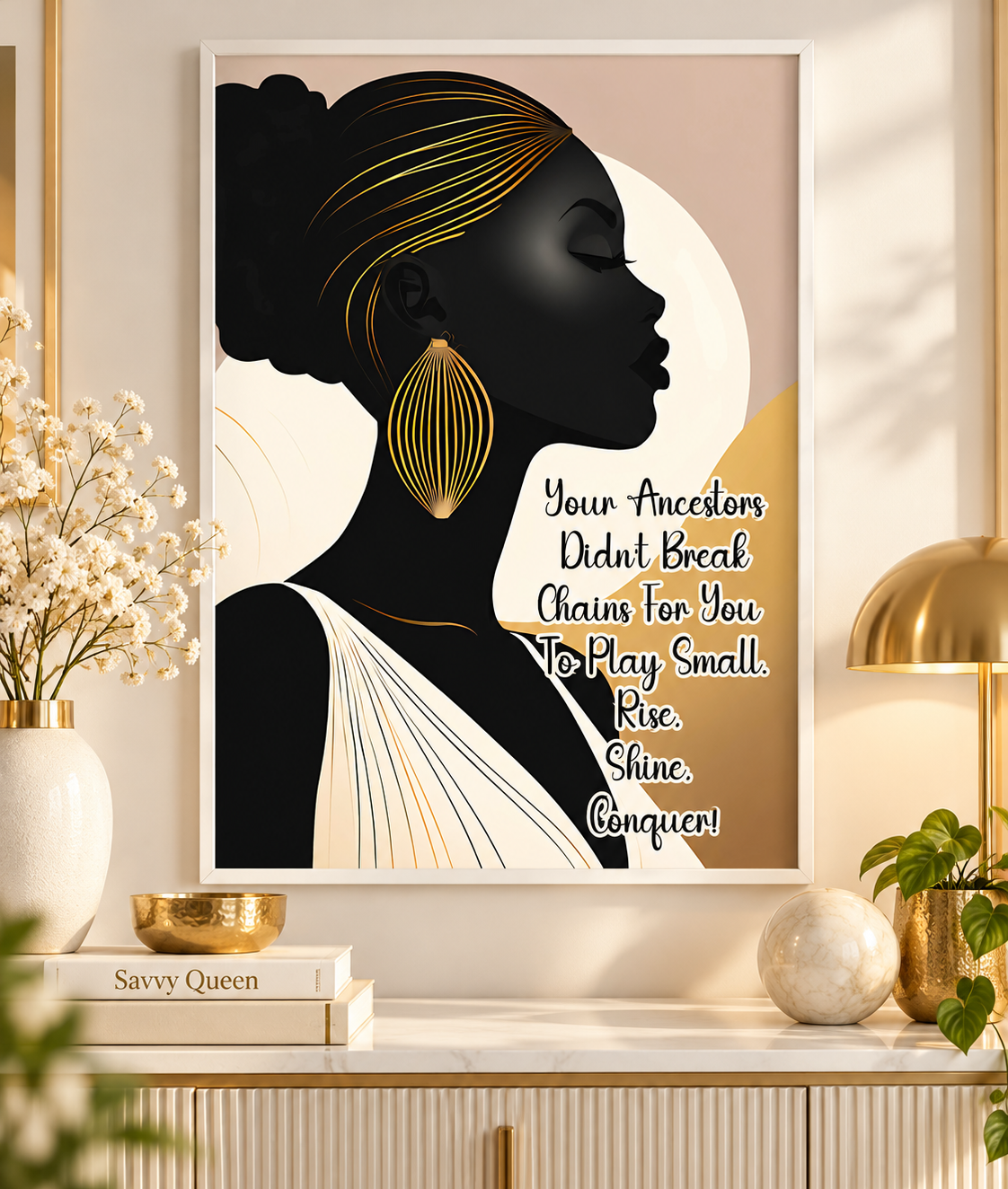 Breaking Chains Art Print