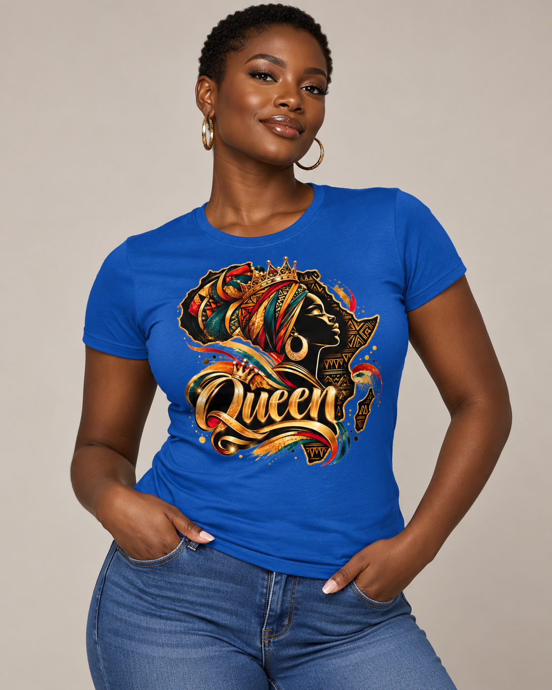 Queen Fitted Tee