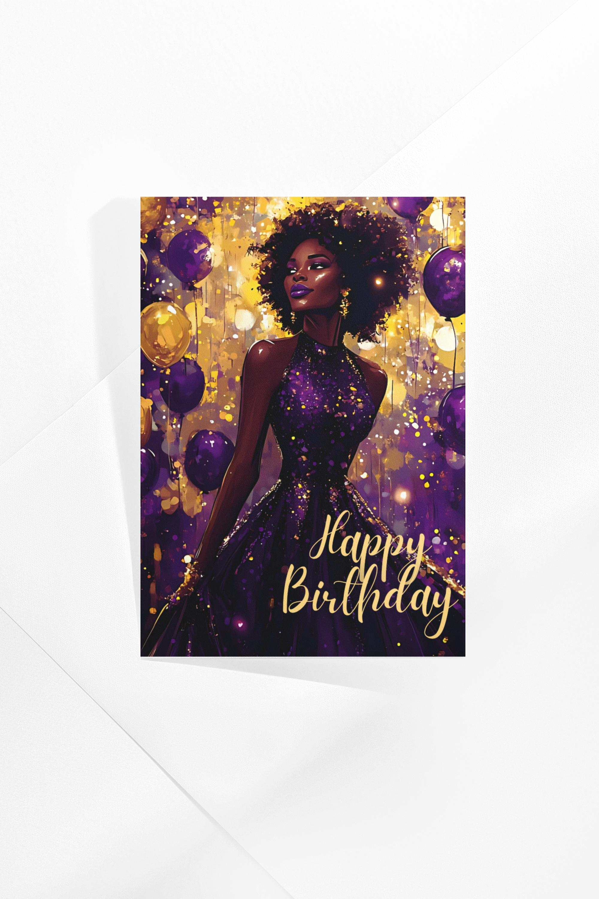 Birthday Card - Sparkling