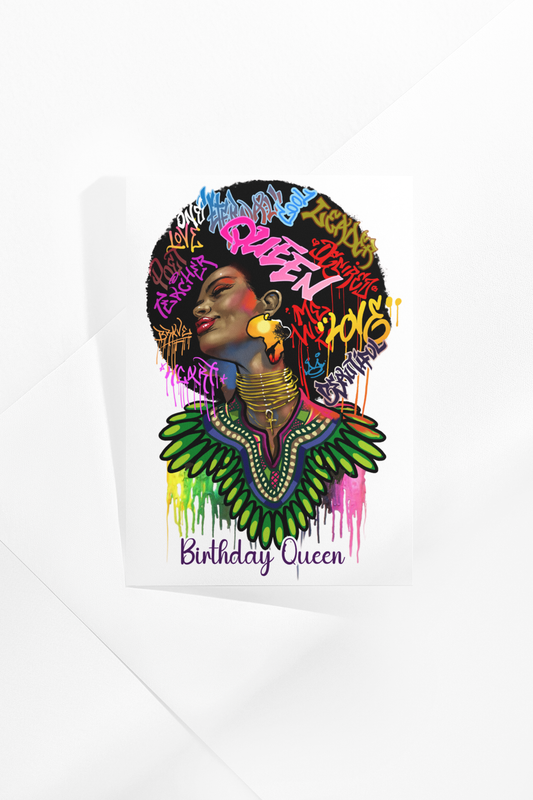 Greeting Card - Birthday Queen