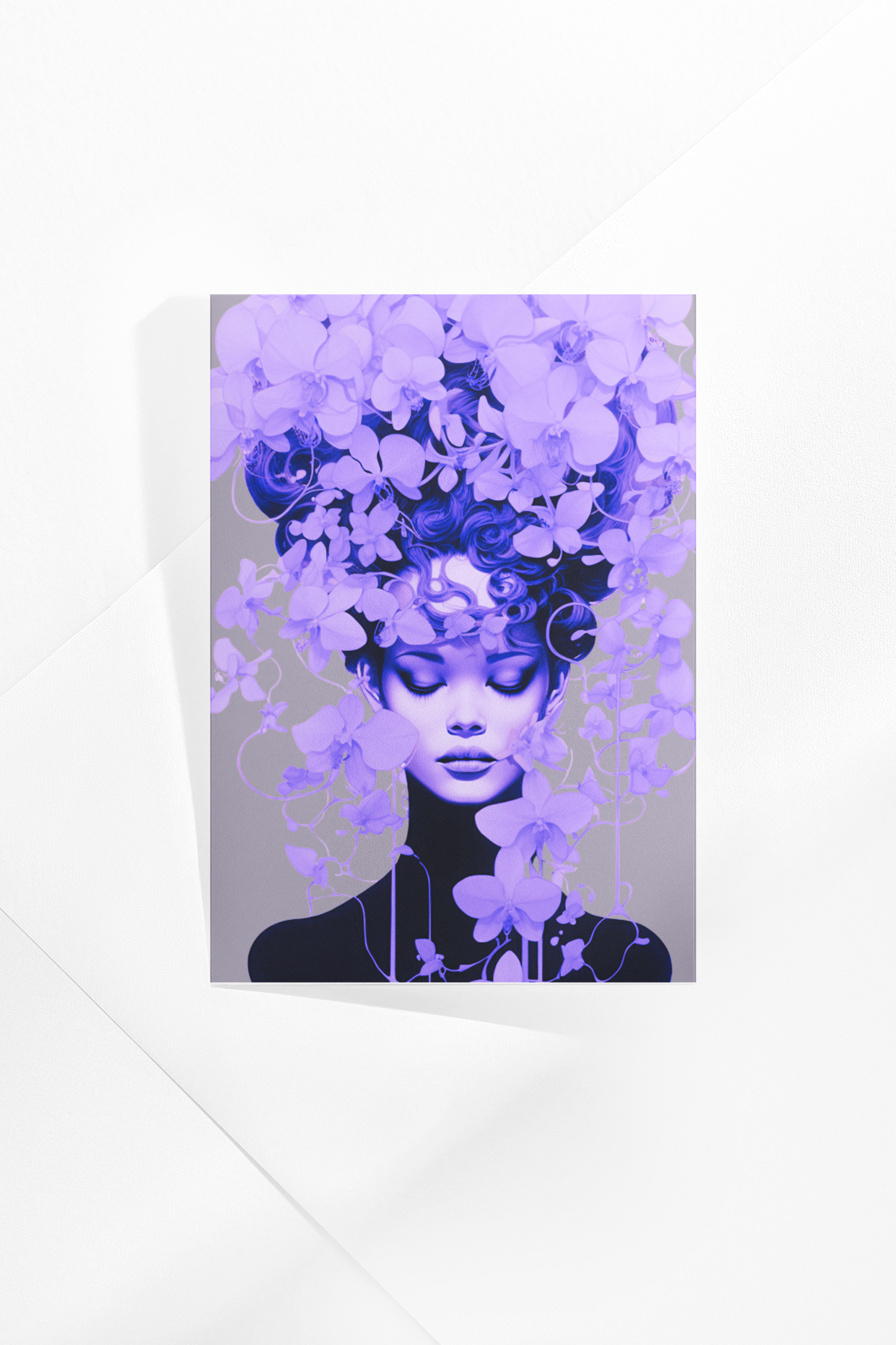 Birthday Card - Flowers of Peace