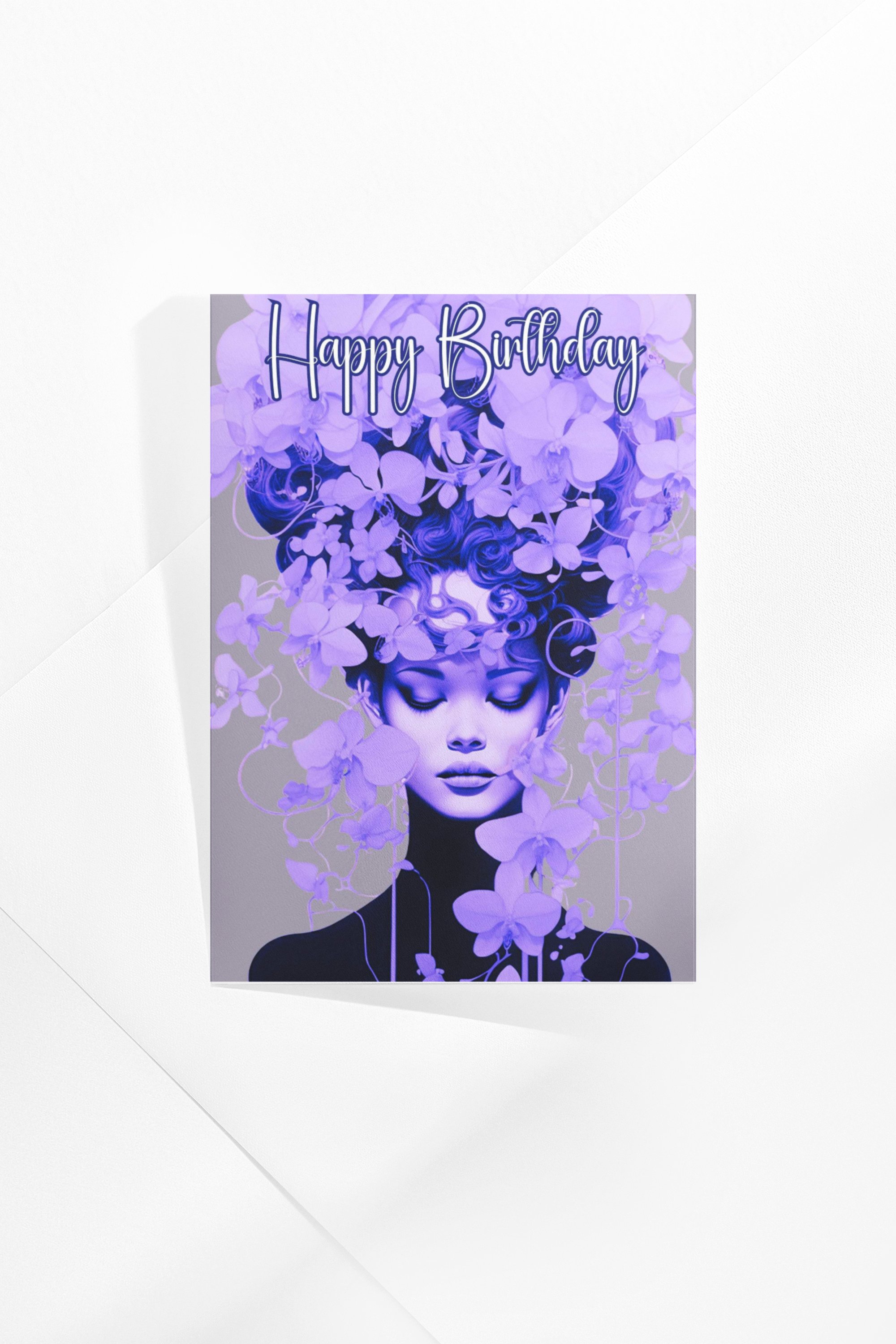 Birthday Card - Flowers of Peace