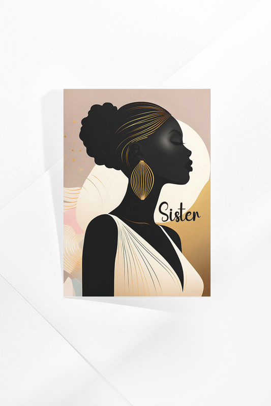 Greeting Card -  Lovely Sister