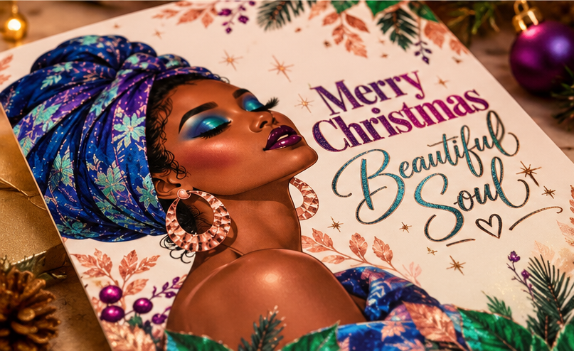 Beautiful Soul Christmas Card