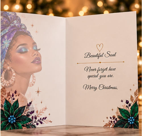 Beautiful Soul Christmas Card