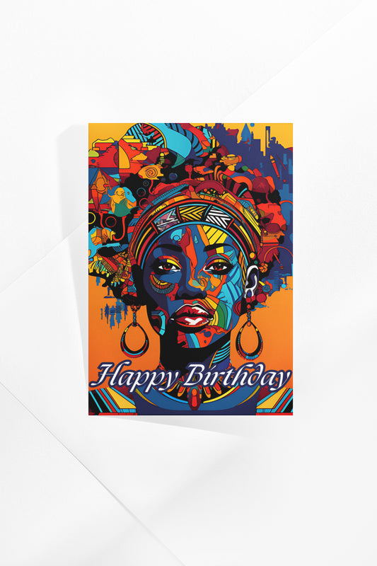 Birthday Card - Beauty in Colour