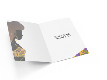 Greeting Card - Africa