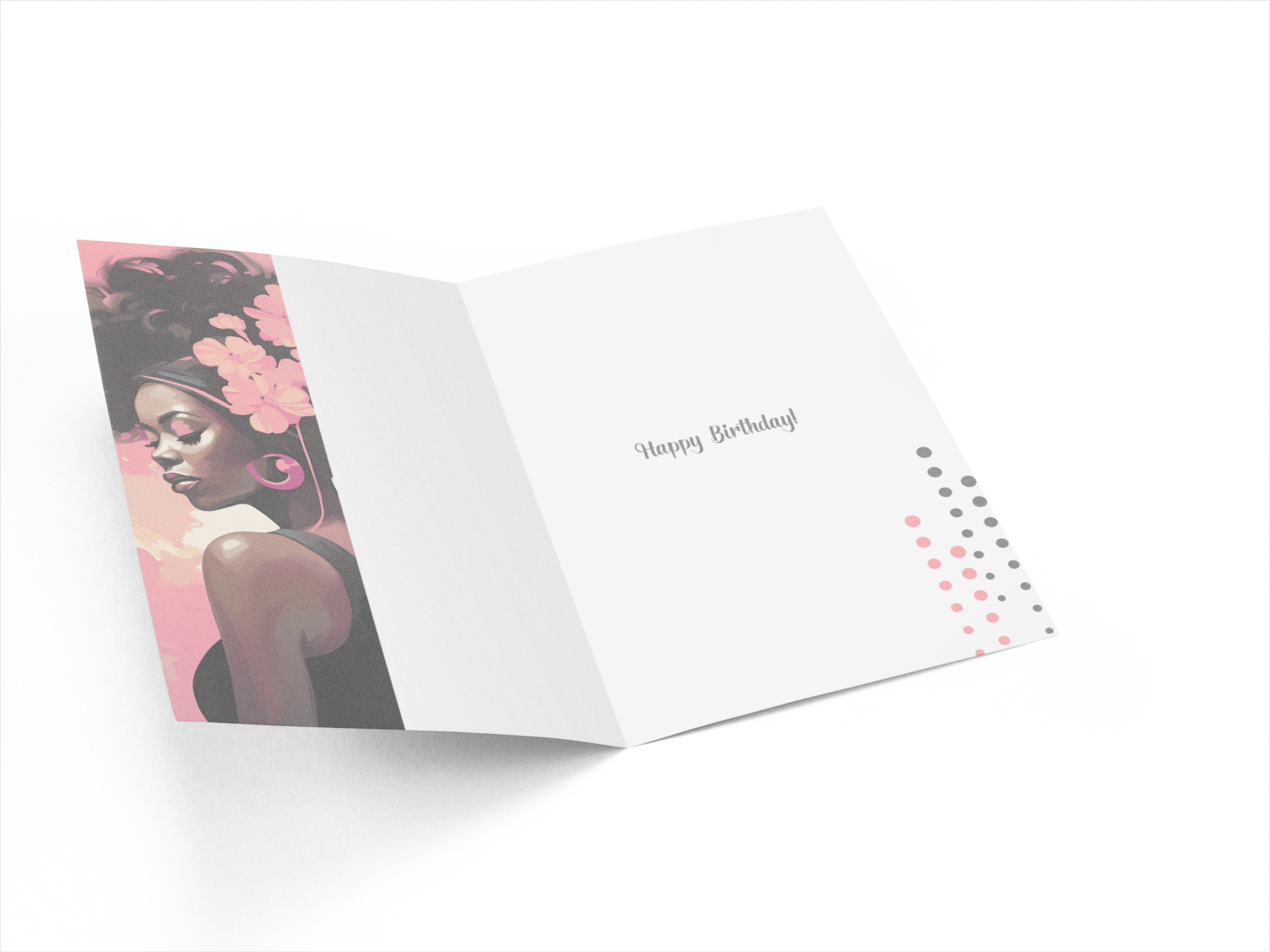 Birthday Card - Petals