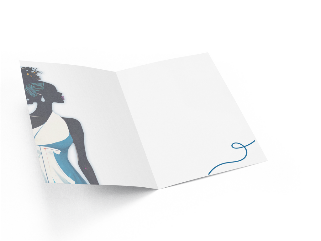 Birthday Card - Angelic