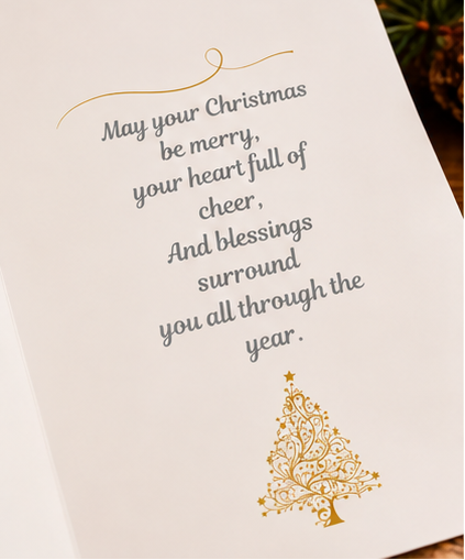 Merry Christmas Santa Card