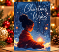 Christmas Wishes Candlelight Card